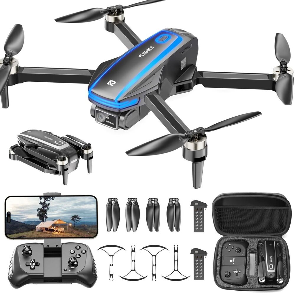 Drones with Camera for Adults 4K Brushless Motor Drone for Kids